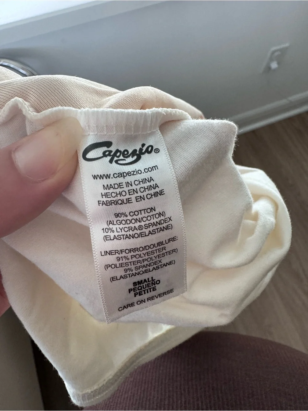 Capezio Small Classic White Adult Ballet Leotard, Used Once
